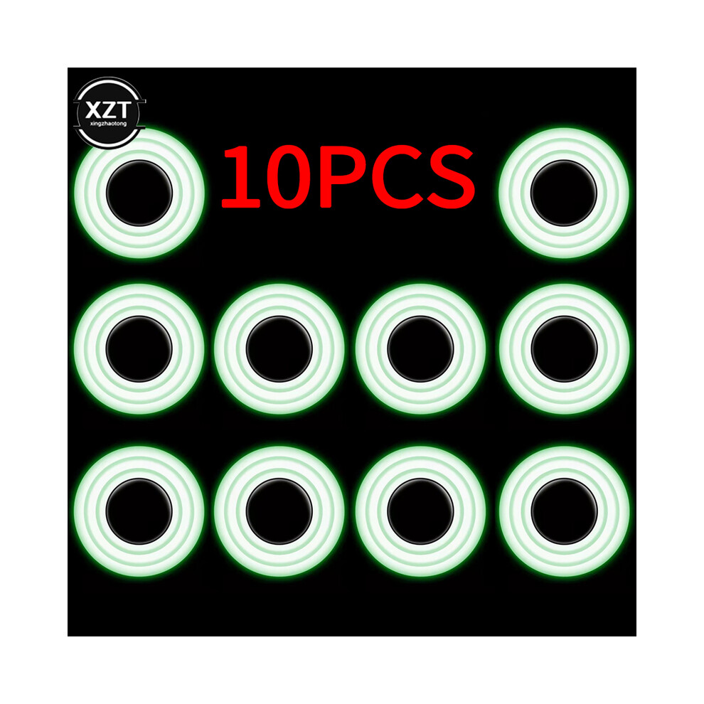 (C) 10Pcs Car Door Bumper Protector Stickers Universal Shock Absorbing Mute Shock Noise Gaskets Bumper Protector For Cars Trucks Suv 8704304452207