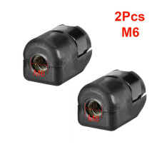 (M6) 2Pcs Car Gas Spring Lift Supports Damper Replacement Fixed End Fitting Connectors M6/M8 Female Thread Accessories