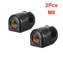 (M8) 2Pcs Car Gas Spring Lift Supports Damper Replacement Fixed End Fitting Connectors M6/M8 Female Thread Accessories