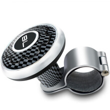 (carbon pattern) 1PC YI269 Automotive Steering Wheel Assist Ball Easy and Effortless Handle Steering Gear with Steel Ball Bearing Assist Ball