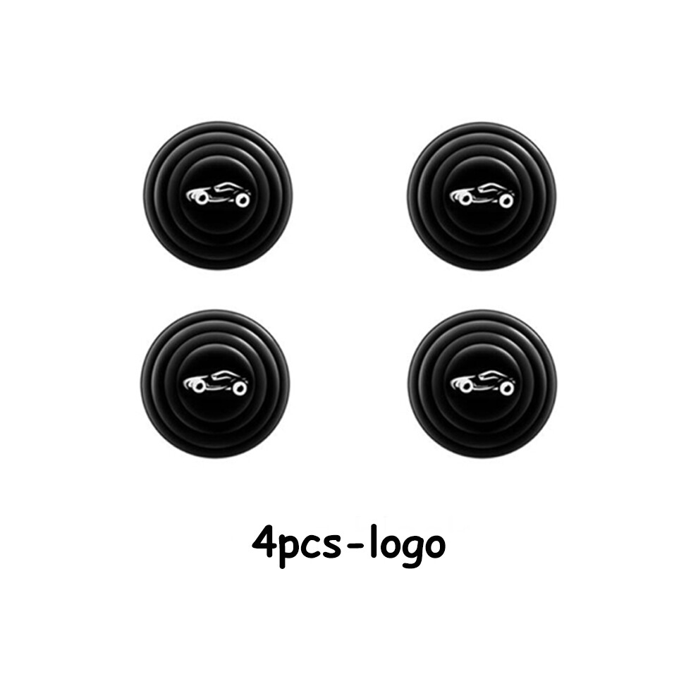 (4Pcs-B) Universal Shock Absorbing Mute Shock Noise Gaskets Bumper Protector Car Door Bumper Protector Stickers For Cars Trucks Suv 8704304451910