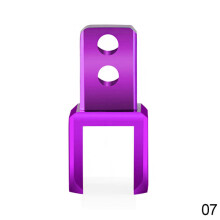 (PURPLE) Motorcycle Shock absorber heightening Adapter Parts Hook For ATV Dirt Bike Scooter Moped Buggy Go Kart Damper Extending CNC