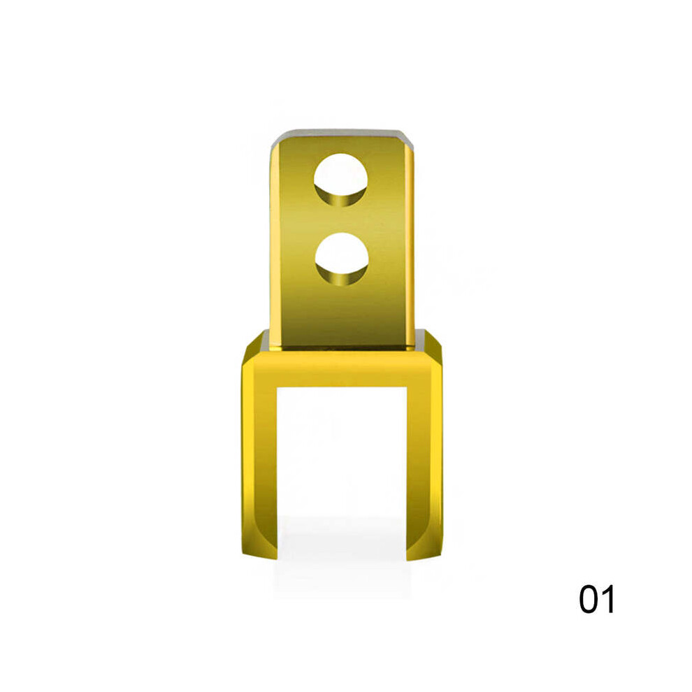 (Yellow) Motorcycle Shock Absorber Heightening Adapter Parts Hook For Atv Dirt Bike Scooter Moped Buggy Go Kart Damper Extending Cnc Yellow 8704304452856