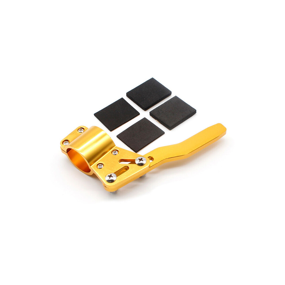 (Gold) Aluminium Car Styling Adjustment Steering Wheel Turn Rod Extension Turn Signal Lever Position Up Kit Car Accessories Gold 8704304453334