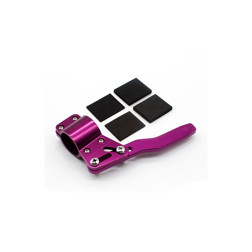 (Purple) Aluminium Car Styling Adjustment Steering Wheel Turn Rod Extension Turn Signal Lever Position Up Kit Car Accessories Purple 8704304453303