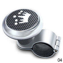(4) Car Steering Wheel Auto Truck Power Spinner Booster Aid Knob Ball Handle Clamp Car Accessories Professional Supplies Universal
