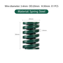 (G 3.4mm) Simsonn Highly Durable Brake Rubber Racing simulation HE PRO pedals modified damping rubber tube spring element Elastomers