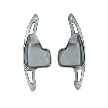 (GRAY) Paddle Shifter For BMW F30 F31 F32 F10 F20 F15 F16 X1 X3 X4 X5 X6 1 2 3 4 5 6 7 Series Steering Wheel Extension 2pcs