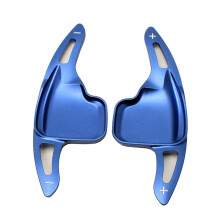 (Blue) Paddle Shifter For BMW F30 F31 F32 F10 F20 F15 F16 X1 X3 X4 X5 X6 1 2 3 4 5 6 7 Series Steering Wheel Extension 2pcs