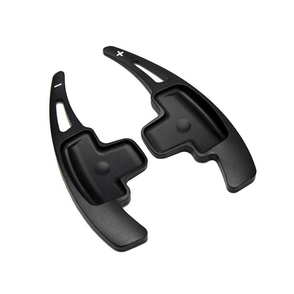 (Black) Car Steering Wheel Paddle Shift Extension Shifters Dsg For Mercedes Benz A B M Class W176 W246 Glk Slk Cla Gla Sticker Styling Black 8704304457882