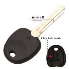(HY14R right blade) Blank Car Transponder Key Shell For Hyundai Accent Sonata NF Elantra Accent Coupe Getz H-1 Lavita TiburonTucson Verna