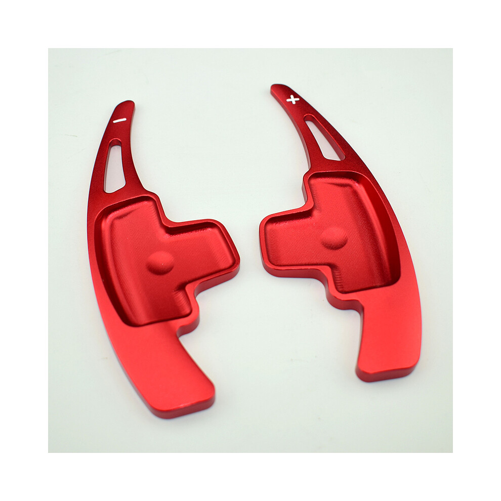 (Red) For Mercedes Benz A B M Class W176 W246 Glk Slk Cla Gla Car Steering Wheel Paddle Shift Extension Shifters Dsg Sticker Styling Red 8704304458438
