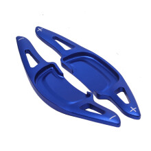 (Blue) For Mazda Mazda3 Axela CX30 CX-30 2020 2021 Aluminum Car Shift Paddles Steering Wheel Paddles Extension DSG Styling 2pcs