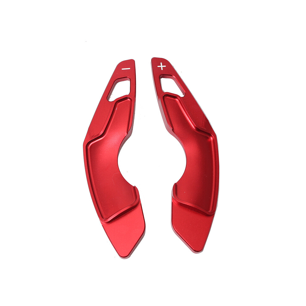 (Red) Car Steering Wheel Gear Shifter Shift Paddle Extension For Lexus Rc Nx Is Nx200t Is200t 300H Aluminum Paddle Shifters 2Pcs Red 8704304459367