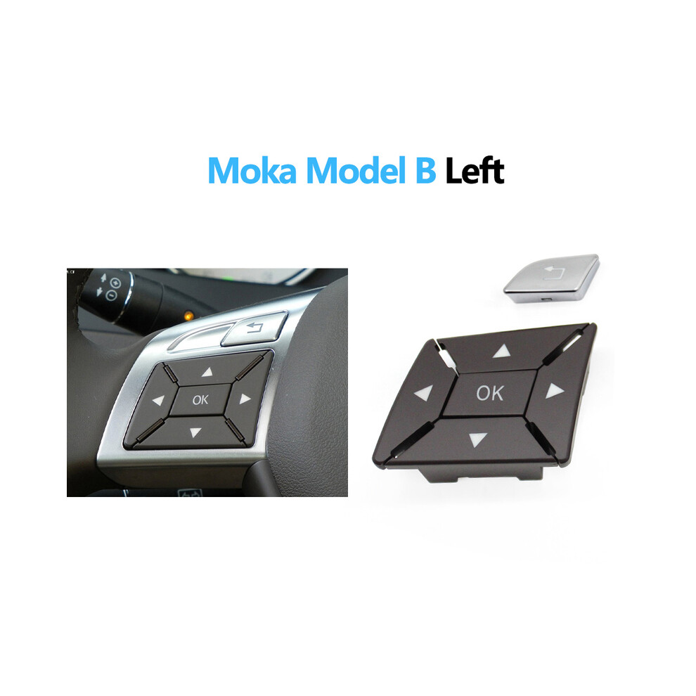 (W204 B Moka Left) W204 Car Steering Wheel Switch Multi-Functional Button For Mercedes Benz C E A Glk Class X204 W212 W156 W246 W207 W117 W218 8704304459428