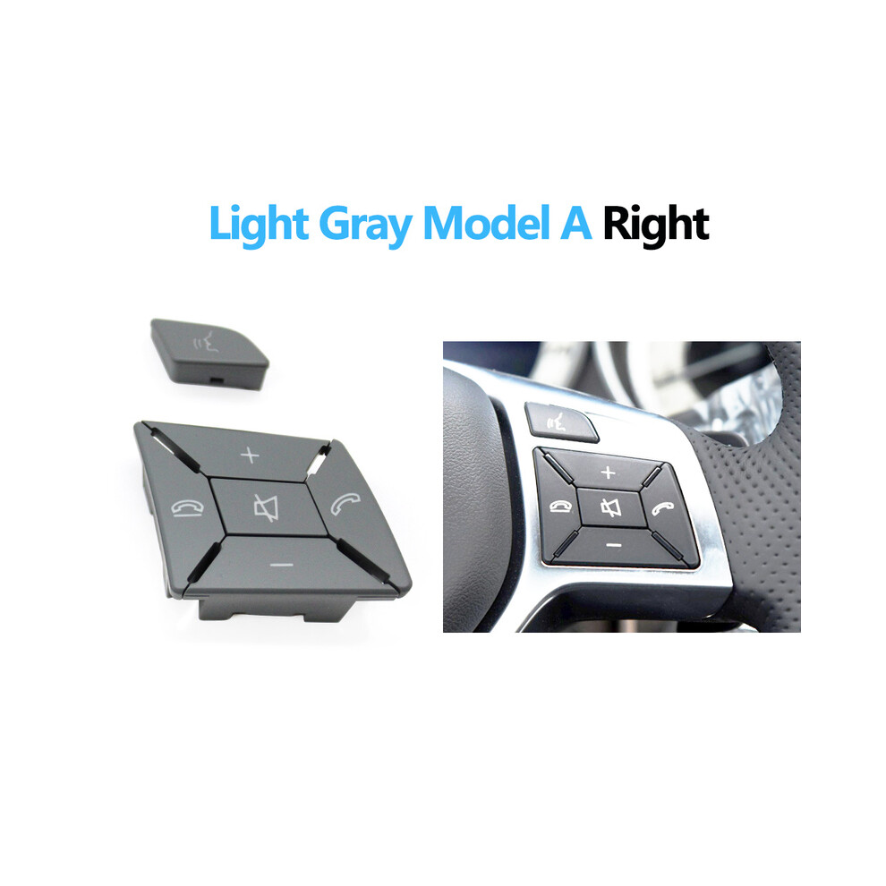 (W204 A Right) W204 Car Steering Wheel Switch Multi-Functional Button For Mercedes Benz C E A Glk Class X204 W212 W156 W246 W207 W117 W218 Light 8704304459480