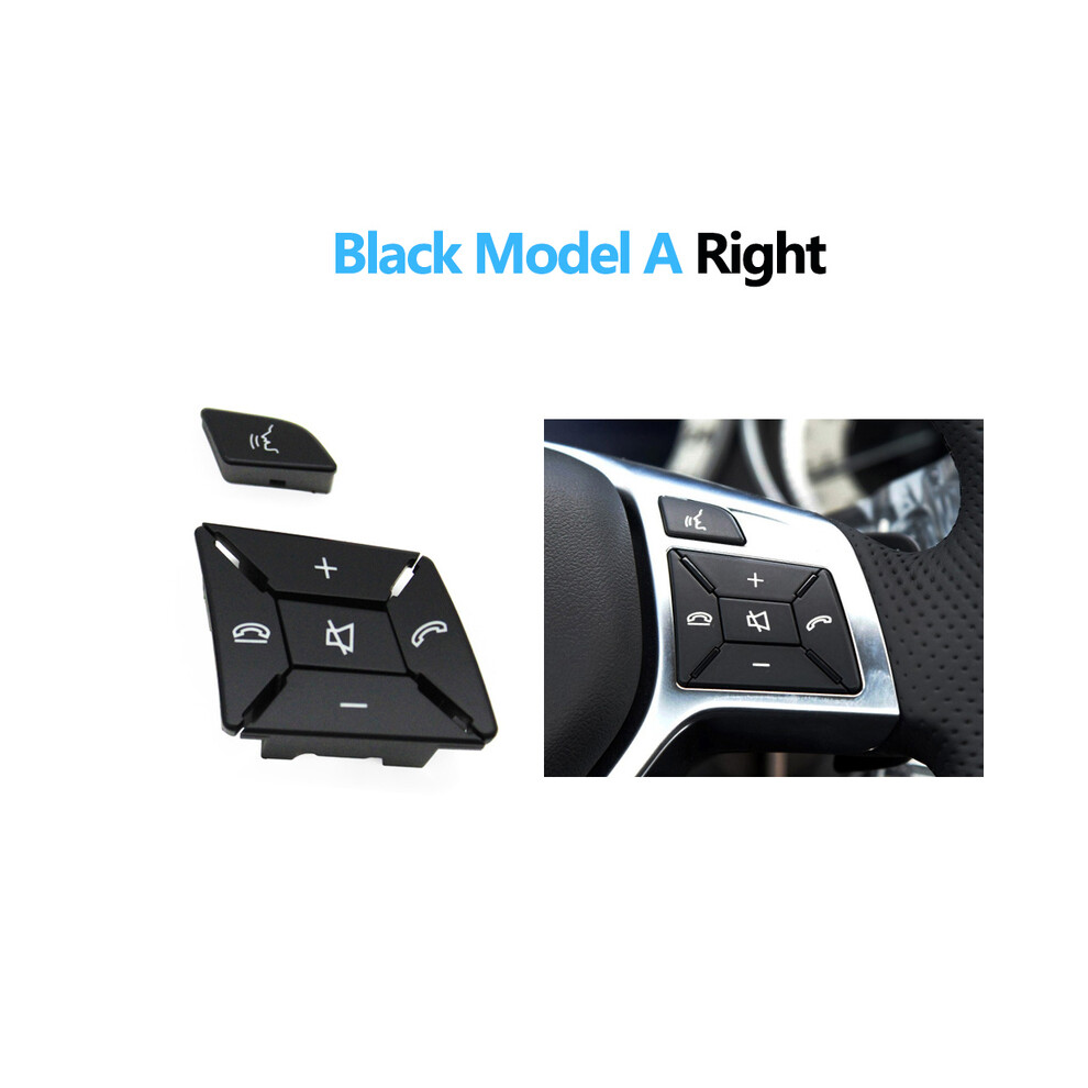 (W204 A Right) W204 Car Steering Wheel Switch Multi-Functional Button For Mercedes Benz C E A Glk Class X204 W212 W156 W246 W207 W117 W218 Black 8704304459503