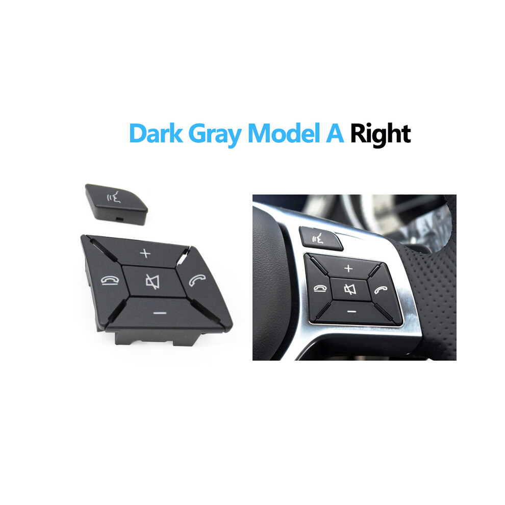 (W204 A Right) W204 Car Steering Wheel Switch Multi-Functional Button For Mercedes Benz C E A Glk Class X204 W212 W156 W246 W207 W117 W218 Dark 8704304459541