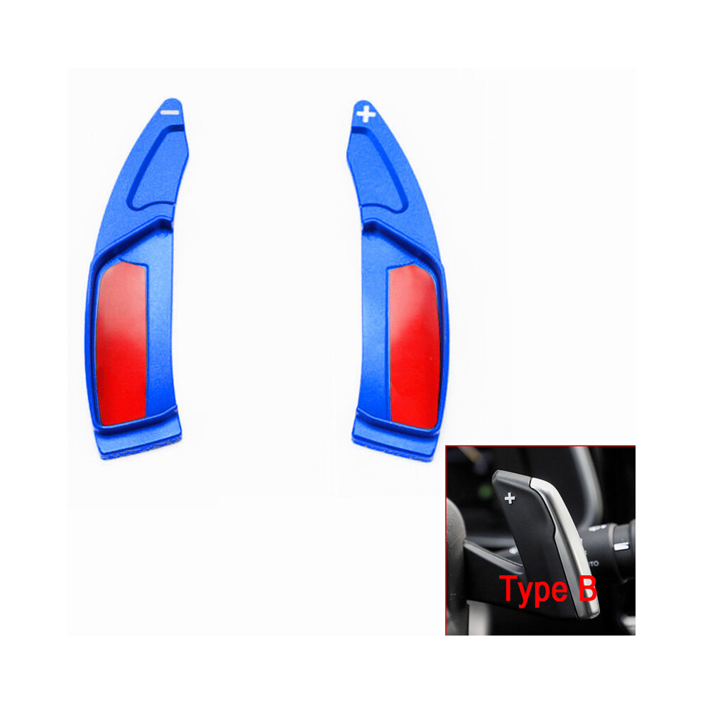 (Type B ) Paddle Shifter For Citroen Dã©Esse Ds Ds3 Ds4 Ds4s Ds5 5Ls Ds6 Ds7 Ds9 E-Tense Crossback Car Steering Wheel Paddles Extension Dsg Blue 8704304460509