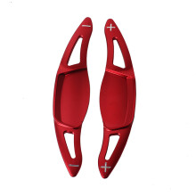 (Red) Alloy Add-On Steering Wheel DSG Gear Shift Paddle Shifter Extension For Suzuki Vitara SX4 S-Cross Swift Sport Escudo Ciaz