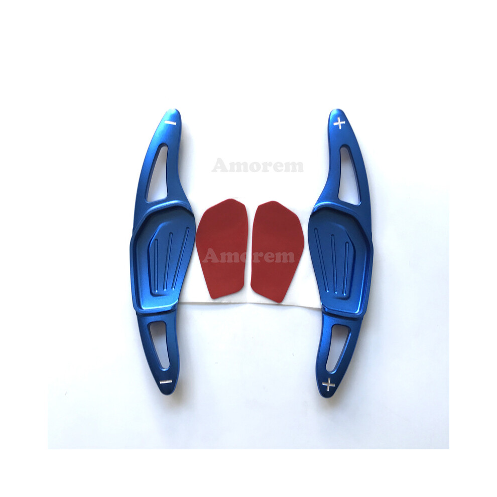 (Blue) Car Steering Wheel Shift Paddle Extend Shifters Dsg For Skoda Octavia A8 Mk4 Enyaq Iv Rs Vrs 2020 2021 2022 Karoq Kodiaq Blue 8704304461582