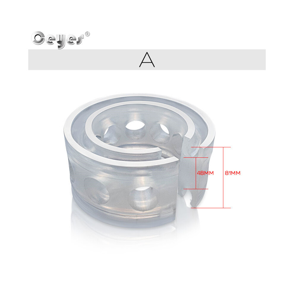 (A) 2Pcs Car Shock Absorption Buffer Rubber Modified Shocking Absorber Reinforced Ring Buffers Protection Body Spring Pad 8704304461773