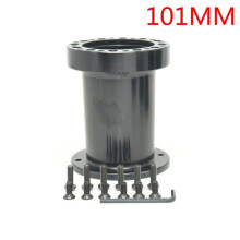 (101MM Black) Universal Steering Wheel Hub Spacer 13MM 51MM 76MM 101MM 128MM Steering Wheel Hub Boss Kit Adapter Spacer Black