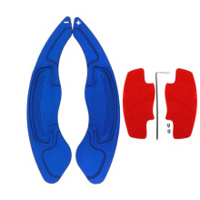 (Blue) 2pcs Aluminum Steering Wheel Shift Paddle Shifter Extension For Honda Spirior Accord Odyssey AVANCIER Acura CR-V UR-V CIVIC