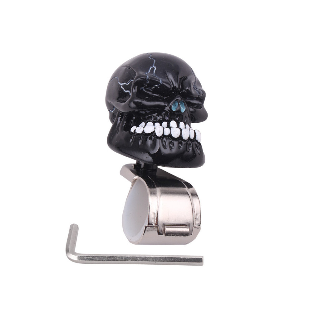 (F) Car Steering Wheel Knob Booster Ball Steering metal bearing truck handle steering wheel auxiliary booster Skull Head STW016-image-OPC-PFBRHWK-NEW