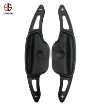 (Black) For Kia Sorento MQ4 Shift Paddle Gear Extender Shifter Aluminum Steering Wheel DSG Extension Sticker