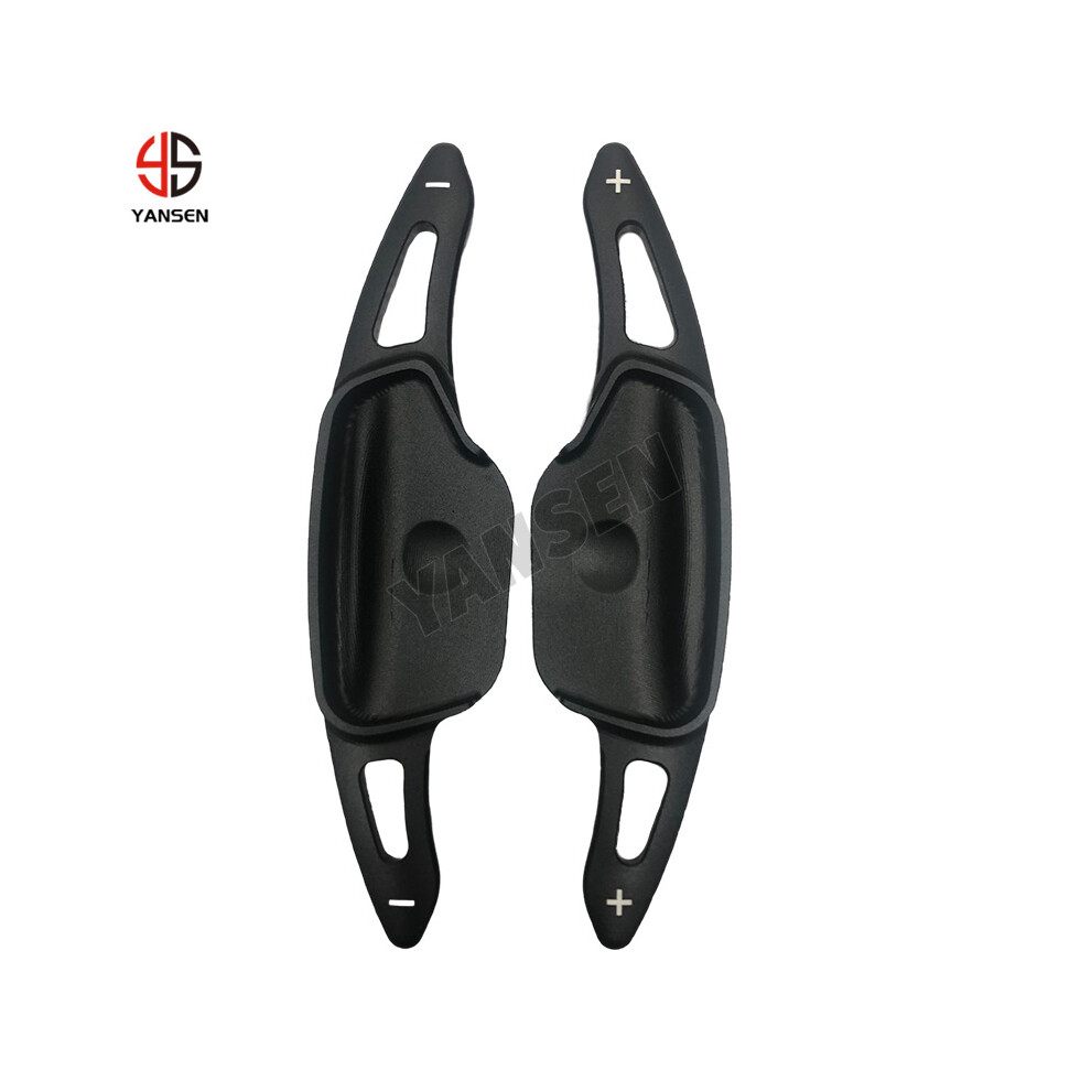 (Black) For Kia Sorento Mq4 Shift Paddle Gear Extender Shifter Aluminum Steering Wheel Dsg Extension Sticker Black 8704304459695