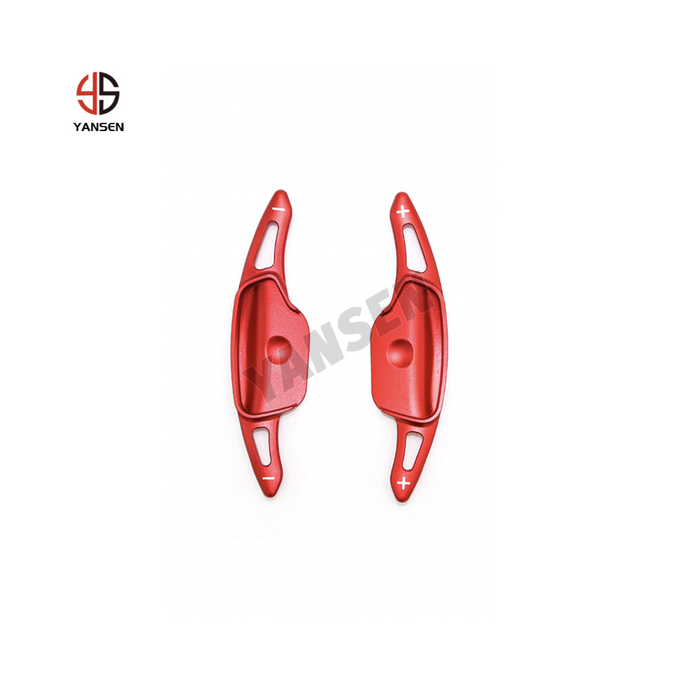 (Red) For Kia Sorento Mq4 Shift Paddle Gear Extender Shifter Aluminum Steering Wheel Dsg Extension Sticker Red 8704304459701