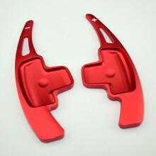 (red) For Mercedes Benz A B E M Class w212 GLK CLA GLA Car Steering Wheel Paddle Shift Extension Shifters DSG Car Sticker styling