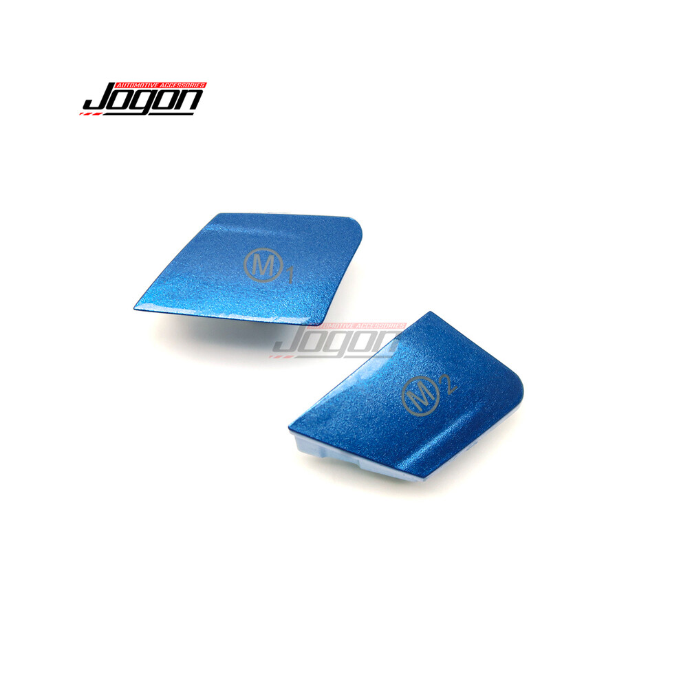 (M1 M2 Blue) Steering Wheel M M1 M2 Button Switch Cover For BMW M3 M4 M5 M6 X5M X6M F80 F82 F83 F10 F06 F15 F16 & 3 Series E90 E92 E93 M3-image-OPC-PFBRJ5S-NEW