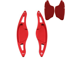 (Red) For Honda City Fit HR-V Vezel 2015 2016 2017 2018 2019 2020 Car Steering Wheel Shift Paddles Shifter Extension Car  Accessories