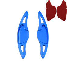 (Blue) For Honda City Fit HR-V Vezel 2015 2016 2017 2018 2019 2020 Car Steering Wheel Shift Paddles Shifter Extension Car  Accessories
