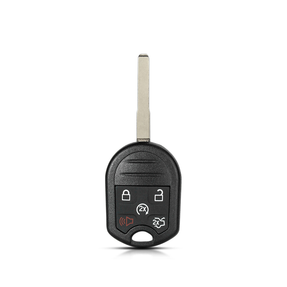 (5 Buttons Hu101) Dandkey 3/4/5Btn Remote Car Key Shell Uncut Case For Ford Edge Explorer Ranger Expedition Mustang Escape Taurus Mazda Tribute 8704304464385