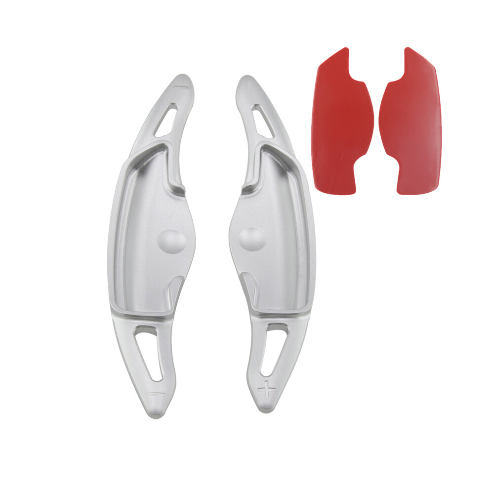 (Silver) Steering Wheel Shifter Paddle Extension For Hyundai 2022 Sonata N Line Tucson Elite Nx4 Creta Santa Cruz Staria Car Accessories Silver 8704304465870