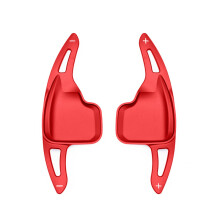 (Red) Car Steering Wheel Shifter Paddle Extension For BMW X1 X2 X3 X4 X5 X6 F16 F15 F26 F25 F39 F48 I8 1/2/3/4/5 Series F30 F22 F32