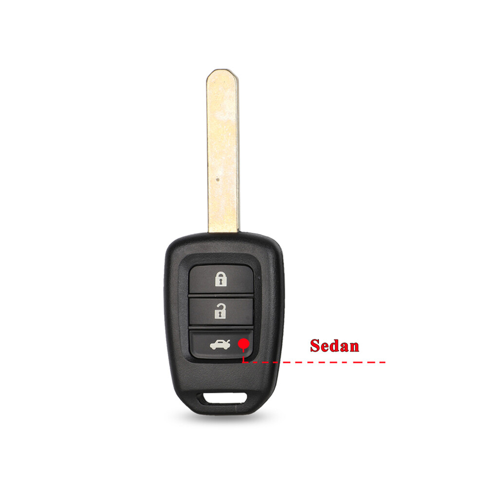 (3 Buttons Sedan) 2/3/4 Buttons Remote Key Shell For Honda Accord Cr-V Fit Xrv Vezel City Jazz Civic Hrv Frv Remote Key Case Fob 8704304467546