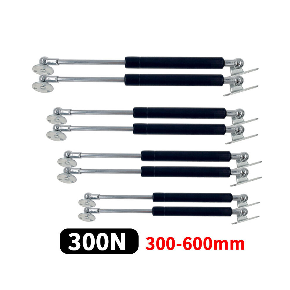 (400Mm) 2Pcs 18*8 Rod Gas Spring Folding Hinge Stroke 300N Force Lift Support 300-600Mm Length Universal Gas Spring Lift Up Support 8704304467959