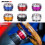 (Silver) Universal Car Tuning Steering Wheel Quick Release Hub Adapter Snap Off Boss Kit Auto Accessories 2
