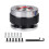 (Red) Universal Car Tuning Steering Wheel Quick Release Hub Adapter Snap Off Boss Kit Auto Accessories 3