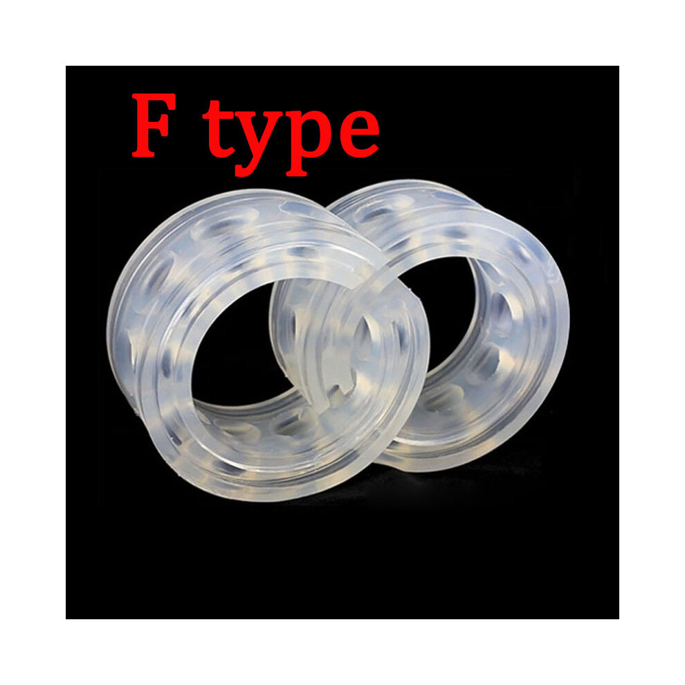 (F Type) 2Pcs Car Shock Absorber Spring Bumper Power Auto-Buffers A/B/C/D/E/F Type Springs Bumpers Cushion Urethane For Cars Goods Buffer 8704304468024