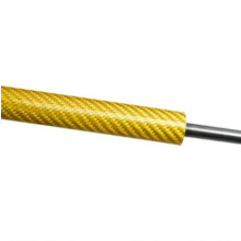(yellow carbon fiber) 1pc damper for SUZUKI Burgman 400 AN400 AN400S 2003-2006 Scooter Standard Seat Adjuster Lifting Arm Shock Lift Support Struts
