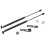 (green carbon fiber) for Toyota RAV4 RAV 4 (XA40) 2012-2018 Front Hood Bonnet Fiber Gas Struts Shock Dampers Charged Lift Support Absorber Rod 5