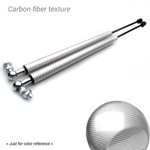 (Carbon Silver) Car Hood Two Side Lifting Damper Absorber Strut Bars for Benz Vito Viano V-class Marco Polo Metris W447 2014-2024 Rod Styling