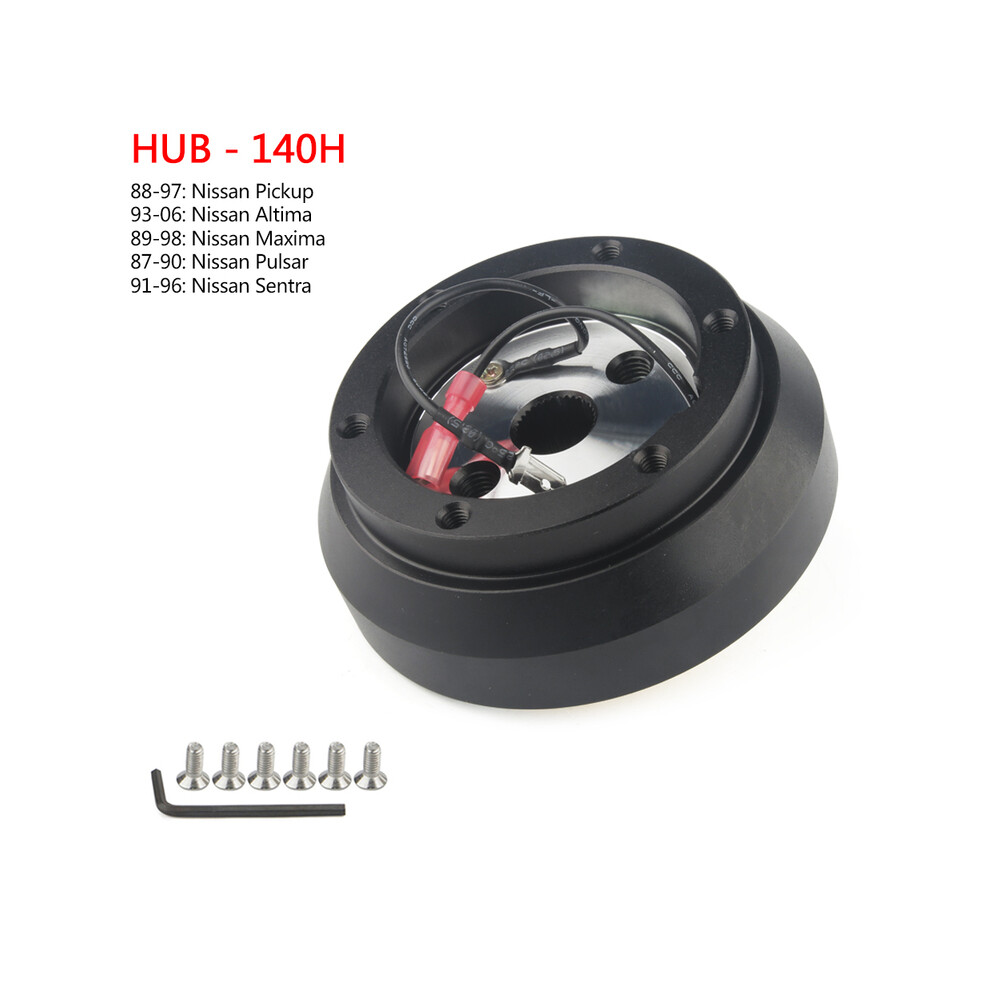 Hub - 140H Racing Steering Wheel Short Hub Adapter Fit For Nissan 200Sx /300Zx/Tita/Pickup/Altima/Maxima/Pulsar/Sentra 8704304471826