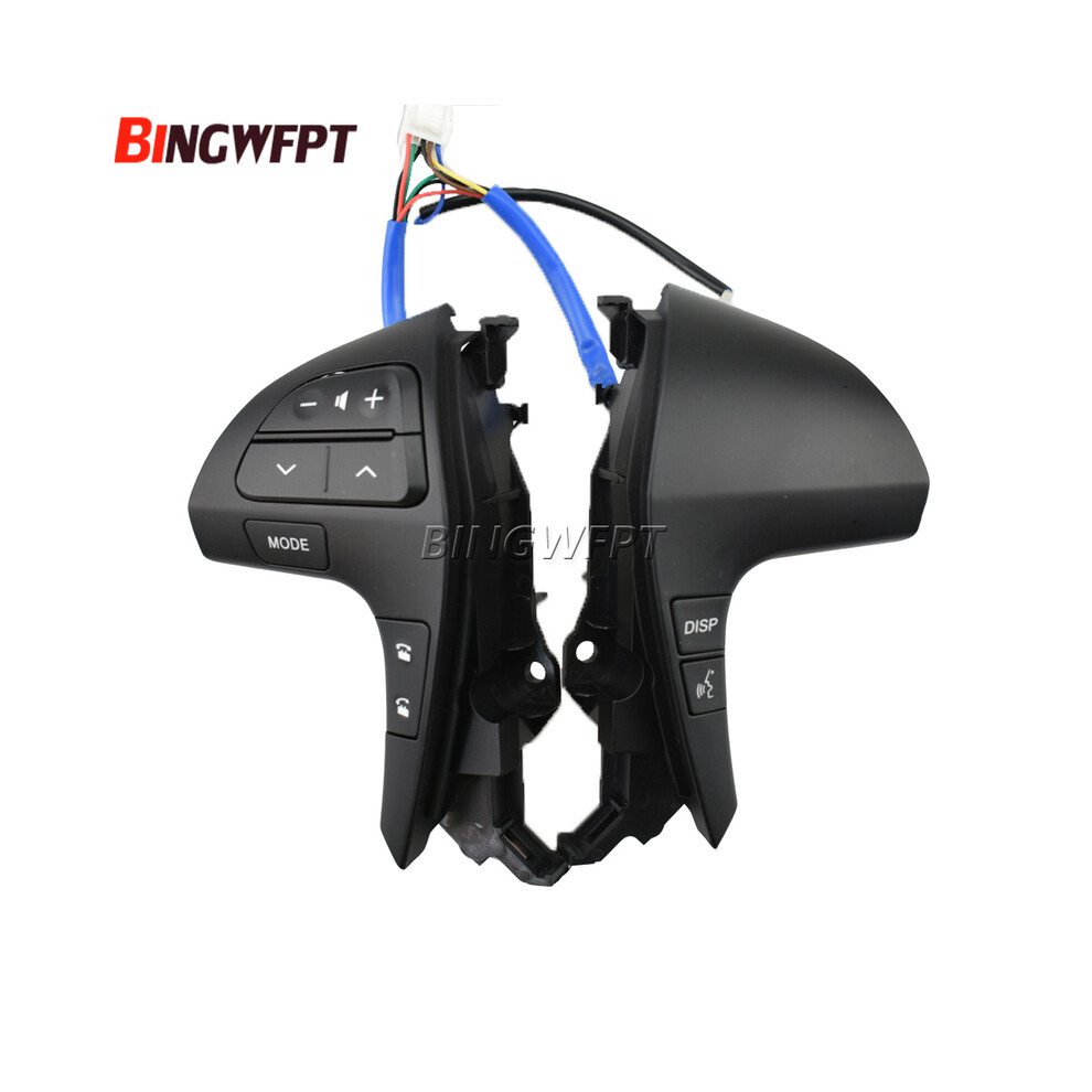 (-M) New Multifunction Steering Wheel Combination Control Switch For Toyota Camry 2006 2007 2008 2009 2010 2011 Black 8704304468420