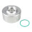 (Silver) Power Steering Reservoir Spill-proof Cover Set For BMW E46 E90 E39 E60 M3 E81 E87 E88 E84 E53 N54 N52 N55 Aluminum Part 1